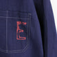 Mens Worker Chore Jacket Navy Blue | XXL