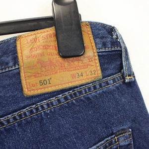 LEVIS 501 Big E Jeans Dark Blue | W34 L32 – GPS Vintage