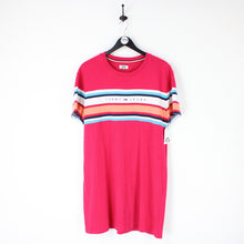 Load image into Gallery viewer, Womens TOMMY HILFIGER T-Shirt Dress Pink | XL
