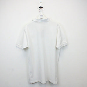 BURBERRYS 90s Polo Shirt White | Medium