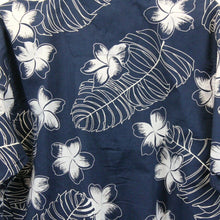 Load image into Gallery viewer, 90s Hawaiian Shirt Navy Blue | Large
