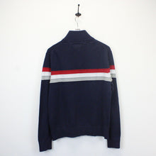 Load image into Gallery viewer, TOMMY HILFIGER 00s 1/4 Zip Knit Sweatshirt Navy Blue | Medium

