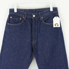 Load image into Gallery viewer, Mens LEVIS 501 Jeans Dark Blue | W31 L32
