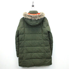 Load image into Gallery viewer, Womens BARBOUR Waxed Down Jacket Green | Medium
