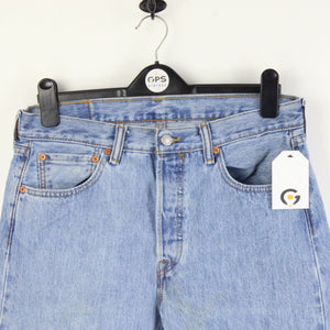 Mens LEVIS 501 Jeans Light Blue | W33 L28