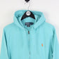 Womens RALPH LAUREN Hoodie Blue | Large
