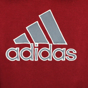 ADIDAS Hoodie Red | Medium