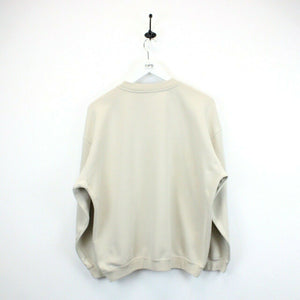 REEBOK 00s Sweatshirt Beige | XS