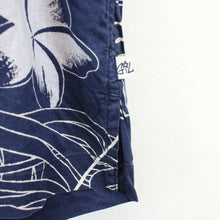 Load image into Gallery viewer, 90s Hawaiian Shirt Navy Blue | Large
