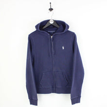 Load image into Gallery viewer, Womens RALPH LAUREN Hoodie Navy Blue | Medium
