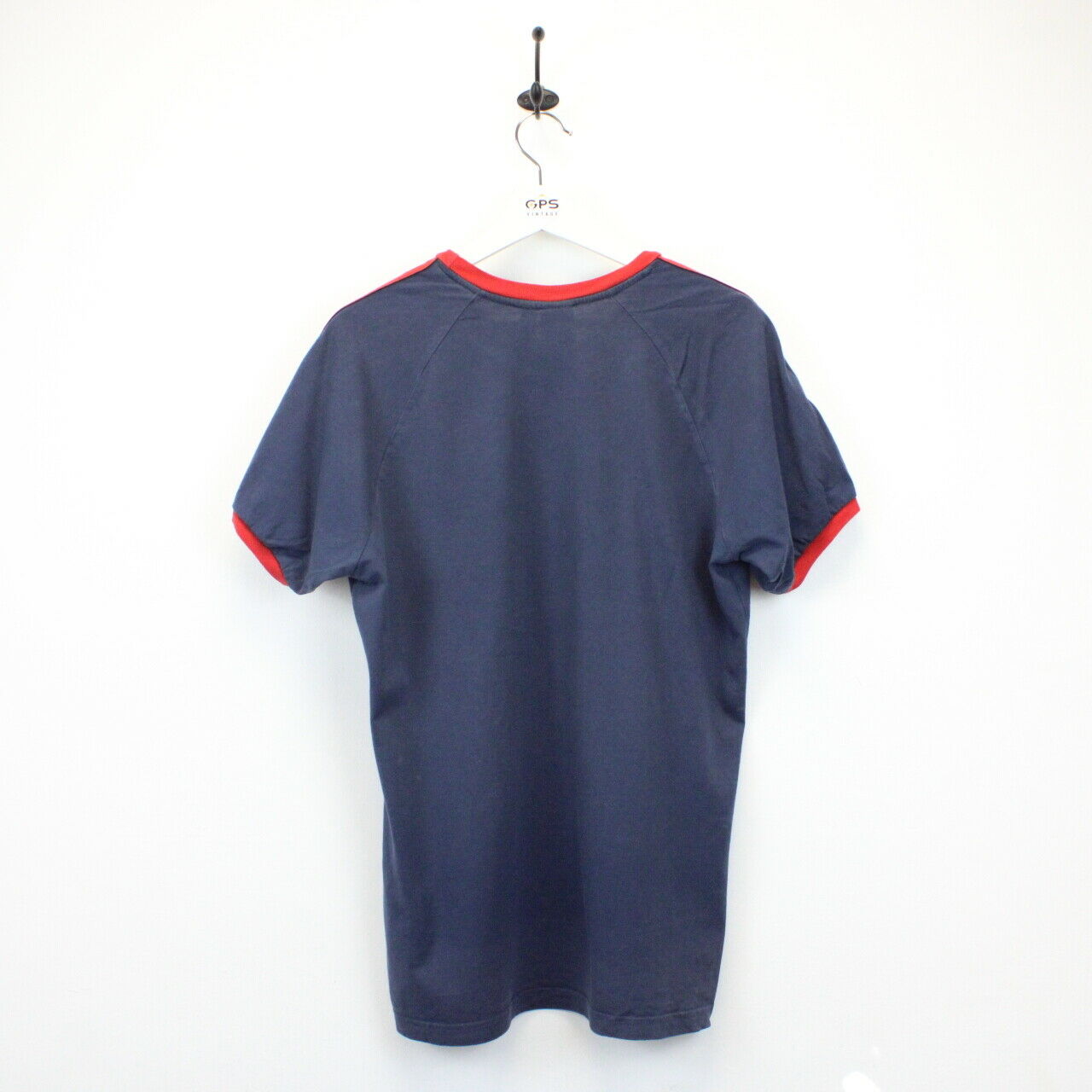 ADIDAS ORIGINALS T-Shirt Navy Blue | Large