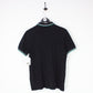 Mens FRED PERRY Polo Shirt Black | Medium