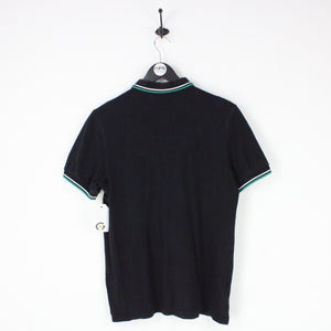 Mens FRED PERRY Polo Shirt Black | Medium