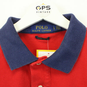 RALPH LAUREN Polo Shirt Red | Large