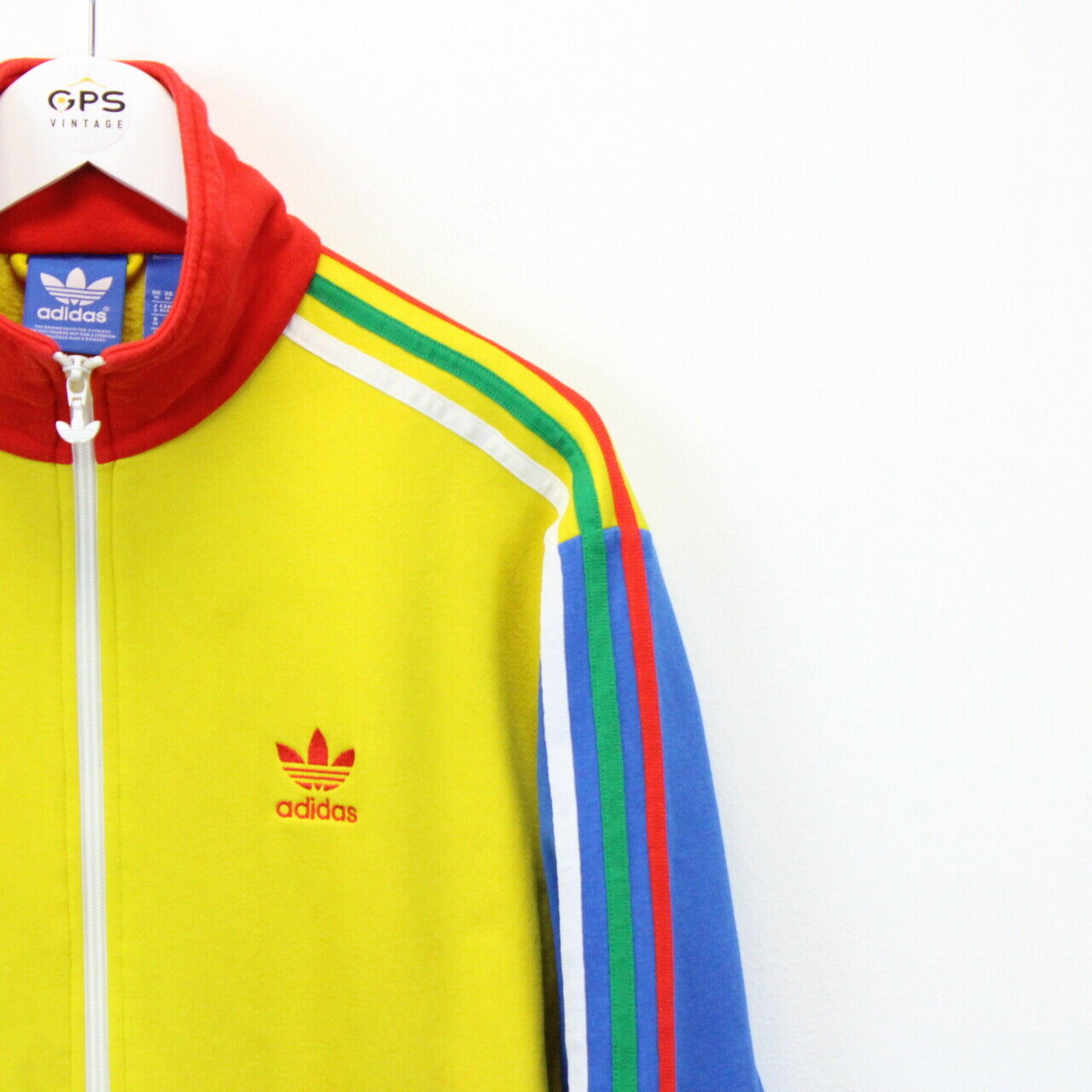 ADIDAS ORIGINALS Zip Sweatshirt Multicolour | Medium