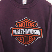 Load image into Gallery viewer, HARLEY DAVIDSON 90s Sweatshirt Purple | XL
