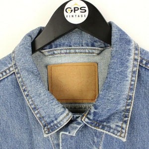 Mens LEVIS 90s Denim Jacket Blue | Large