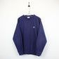 ADIDAS 90s Sweatshirt Navy Blue | Large