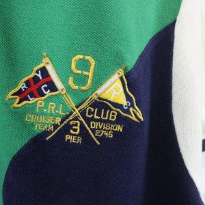 RALPH LAUREN Polo Shirt Multicolour | Large