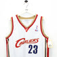 NBA CHAMPION 00s Cleveland CAVALIERS Jersey White | Large