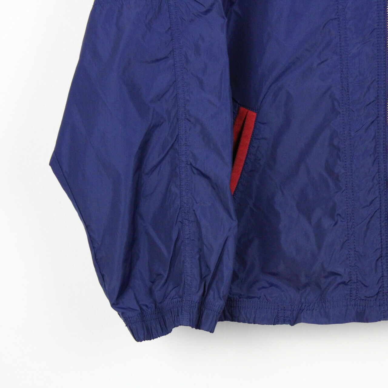 Vintage 90s NIKE Track Top Jacket Navy Blue | Medium