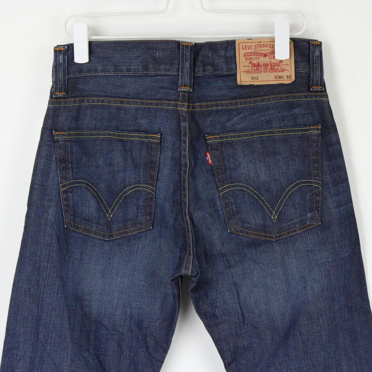 Mens LEVIS 512 Jeans Dark Blue | W30 L30