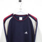 ADIDAS 00s Sweatshirt Navy Blue | XL