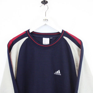 ADIDAS 00s Sweatshirt Navy Blue | XL