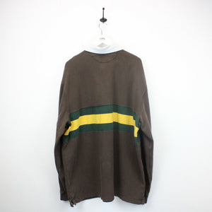 RALPH LAUREN Polo Shirt Brown | XXXL