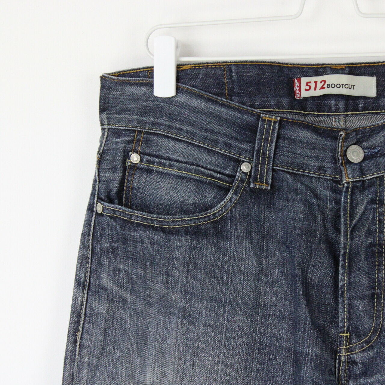 Mens LEVIS 512 Jeans Dark Blue | W34 L36
