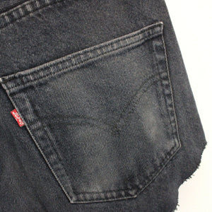 Womens LEVIS 501 Shorts Black | W30
