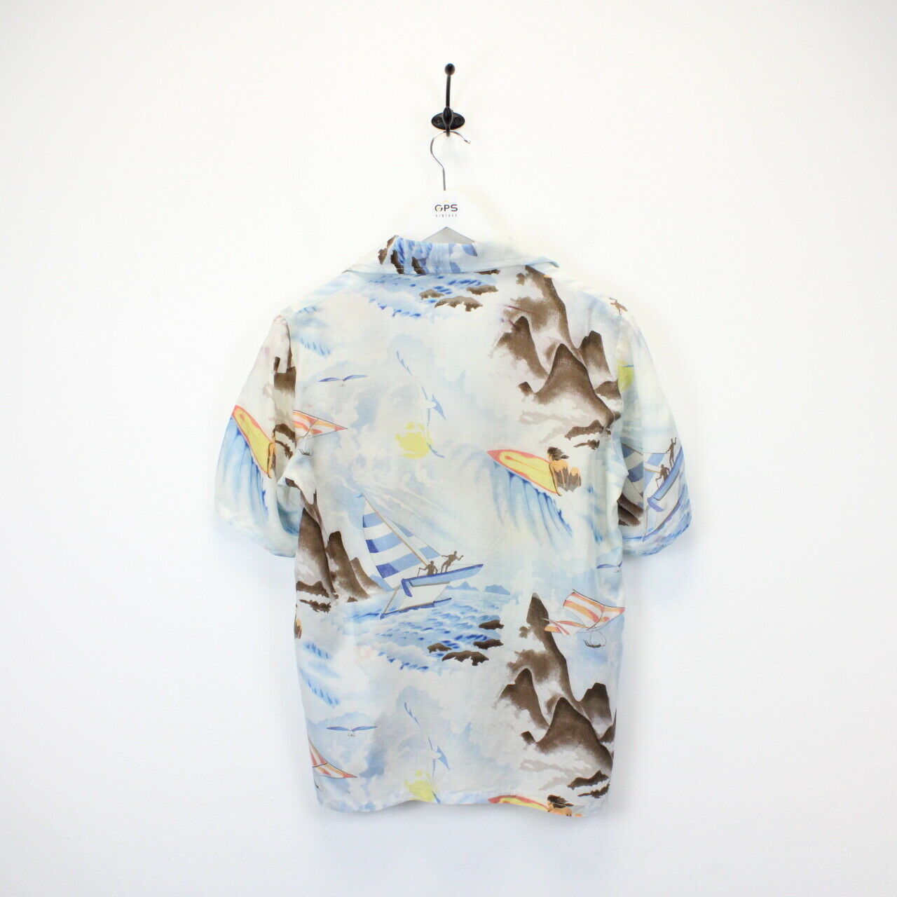 80s Hawaiian Shirt Multicolour | Small