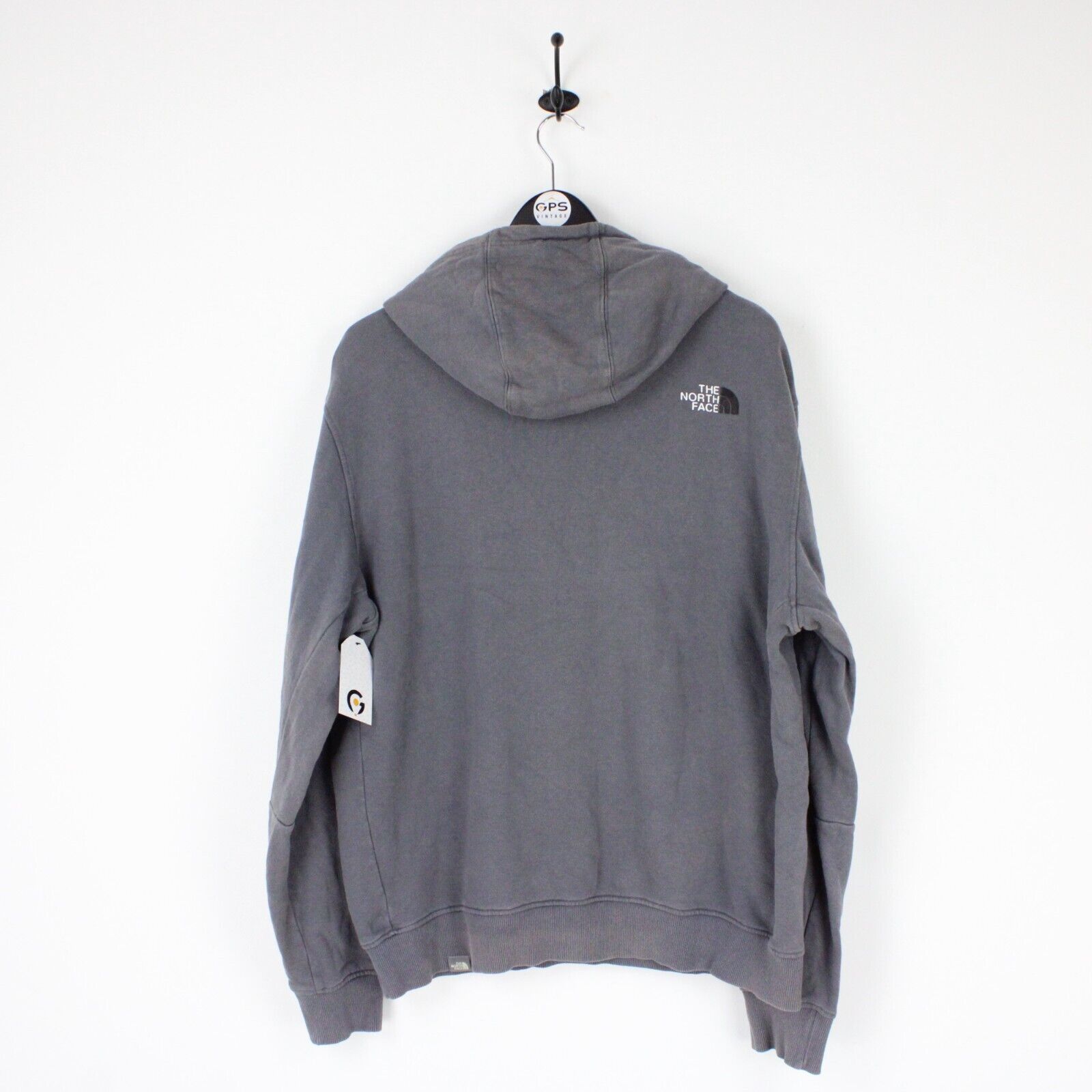 Mens THE NORTH FACE Hoodie Grey | Large