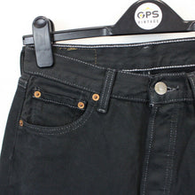 Load image into Gallery viewer, Womens LEVIS 501 Jeans Black | W28 L32
