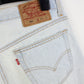 Mens 90s LEVIS 501 Jeans Light Blue | W35 L28