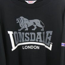 Load image into Gallery viewer, LONSDALE 00s Sweatshirt Black | XXL
