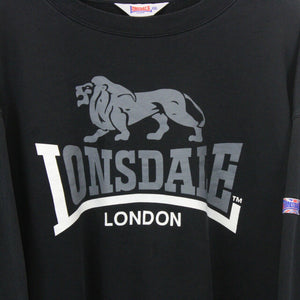 LONSDALE 00s Sweatshirt Black | XXL