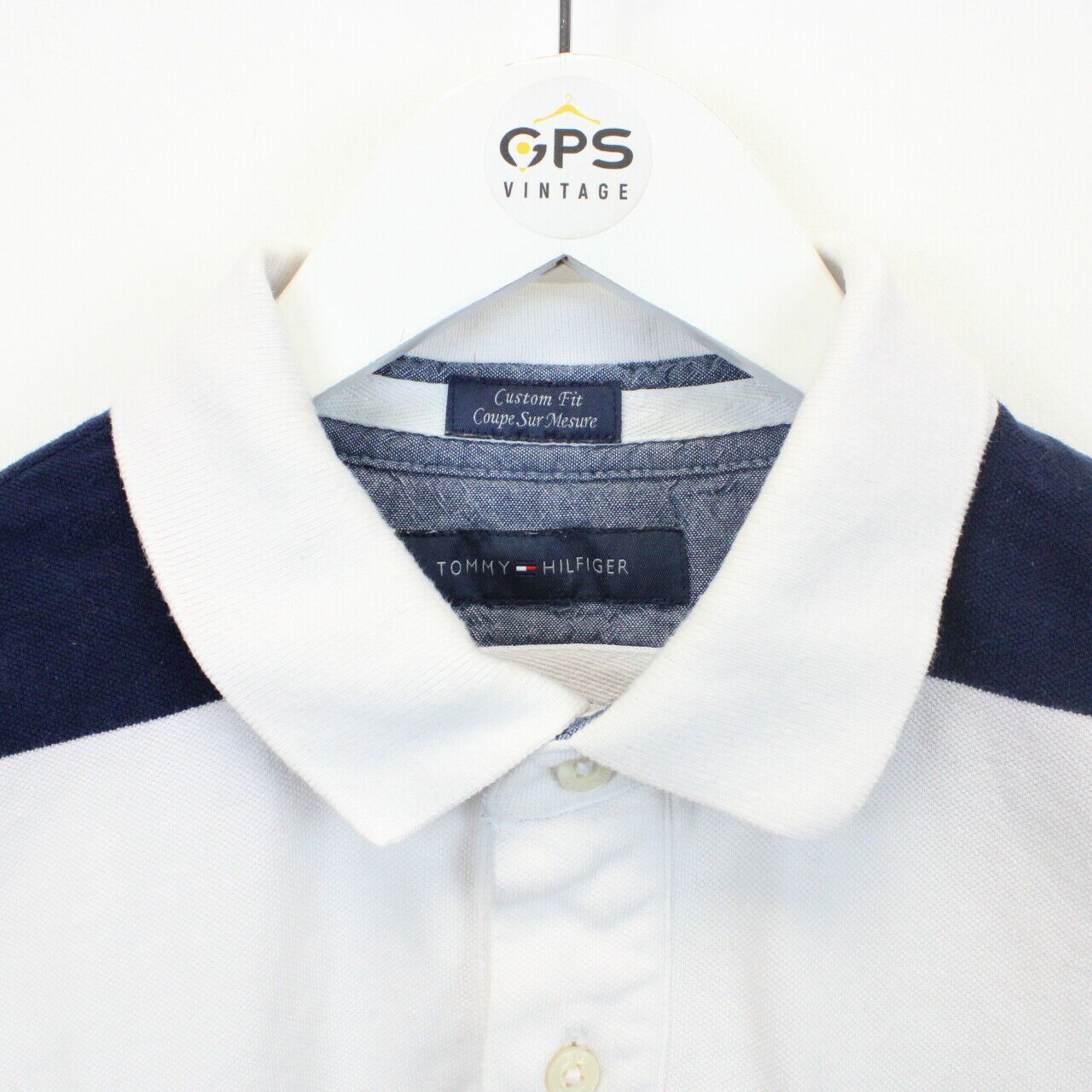 TOMMY HILFIGER Polo Shirt Multicolour | Small