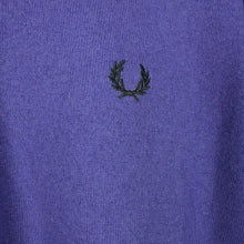 Load image into Gallery viewer, Vintage FRED PERRY Knit Sweatshirt Purple | Small
