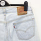 LEVIS 501 90s Jeans Light Blue | W34 L28