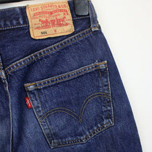 Load image into Gallery viewer, Womens LEVIS 501 Jeans Dark Blue | W29 L32
