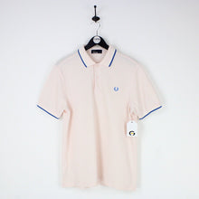 Load image into Gallery viewer, Mens FRED PERRY Polo Shirt Pink | Medium
