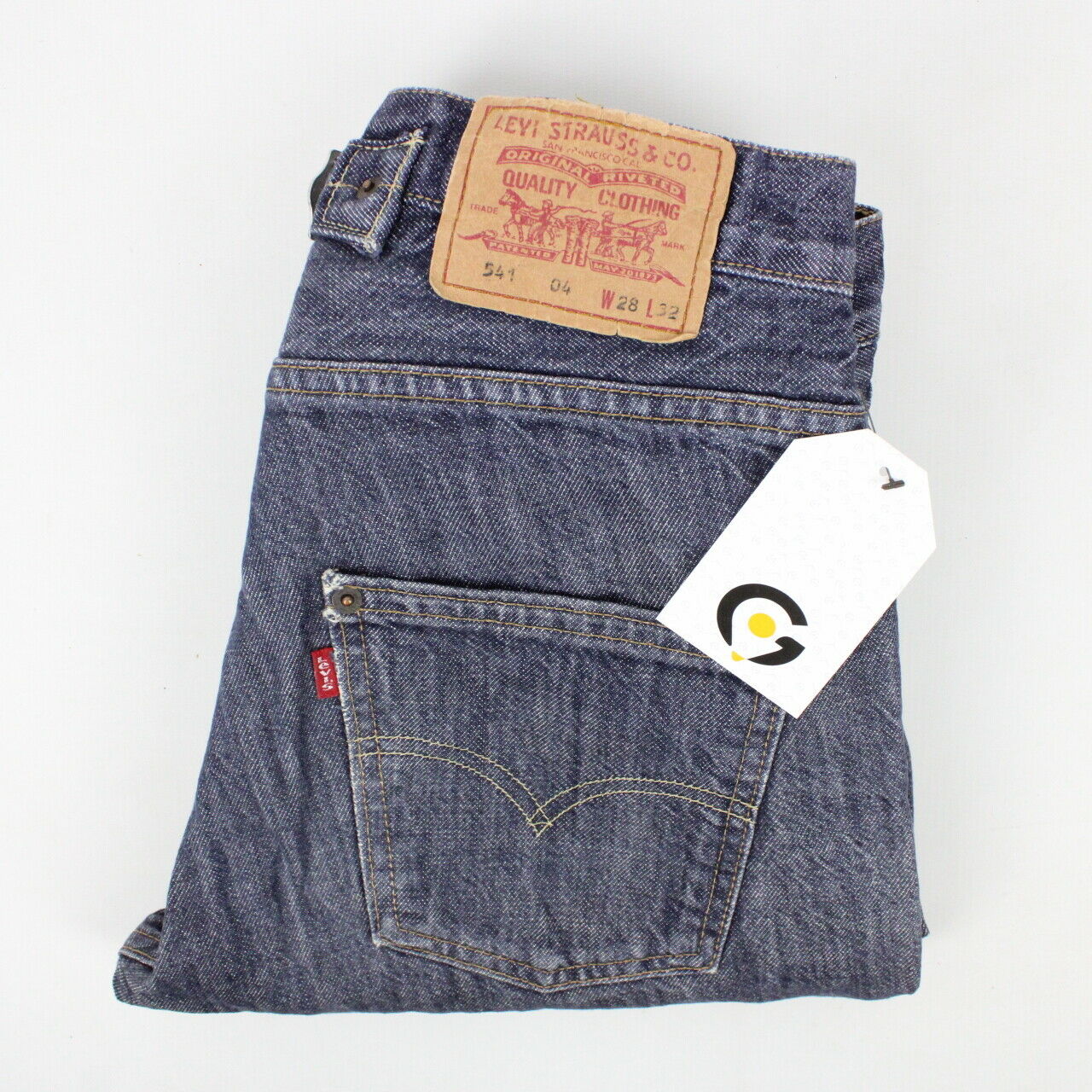 Mens LEVIS 541 Engineered Jeans Indigo | W28 L32 – GPS Vintage