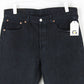 Mens LEVIS 501 Jeans Black | W34 L36