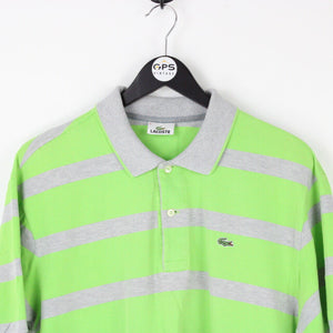 Mens LACOSTE Polo Shirt Green | XL