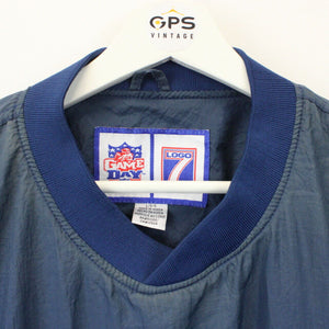 NFL 90s Dallas COWBOYS Jacket Navy Blue | Large