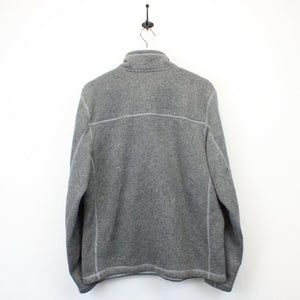 THE NORTH FACE 1/4 Zip Fleece Grey | Large