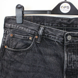 LEVIS 501 Shorts Black Charcoal | W36
