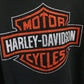 HARLEY DAVIDSON 90s Hoodie Black | Large