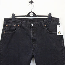 Load image into Gallery viewer, LEVIS 501 Jeans Black Charcoal | W40 L36
